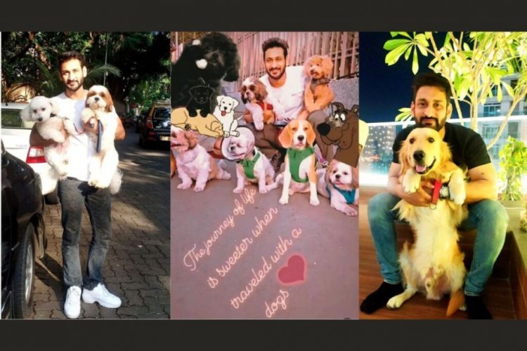 Dog Trainer, Psychologist and Behaviourist Adil Qureshi, also known as Petman in Mumbai