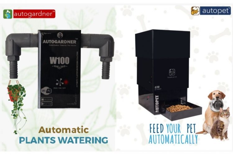 Automate life with Autogardner Autopet Autolock: automatic solution for plants watering, Feed Pets and smart locks