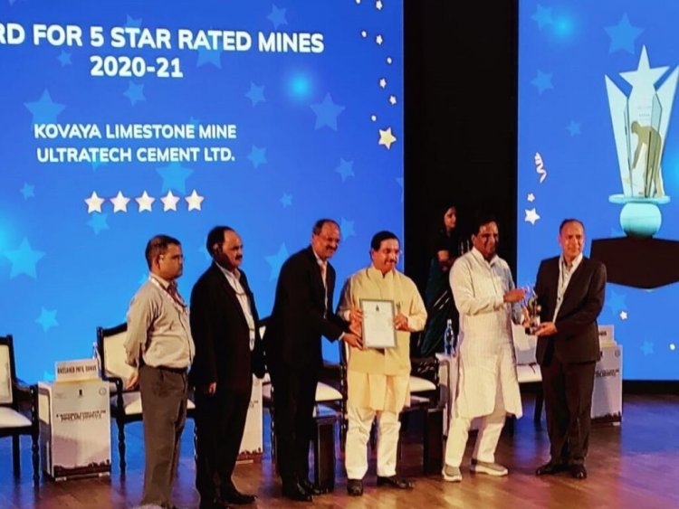 10 UltraTech mines awarded 5-Star rating for sustainable mine management