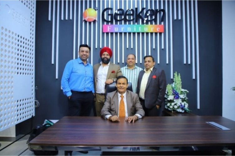 Geeken launches 4th showroom in Kirti Nagar (Delhi) Furniture Market