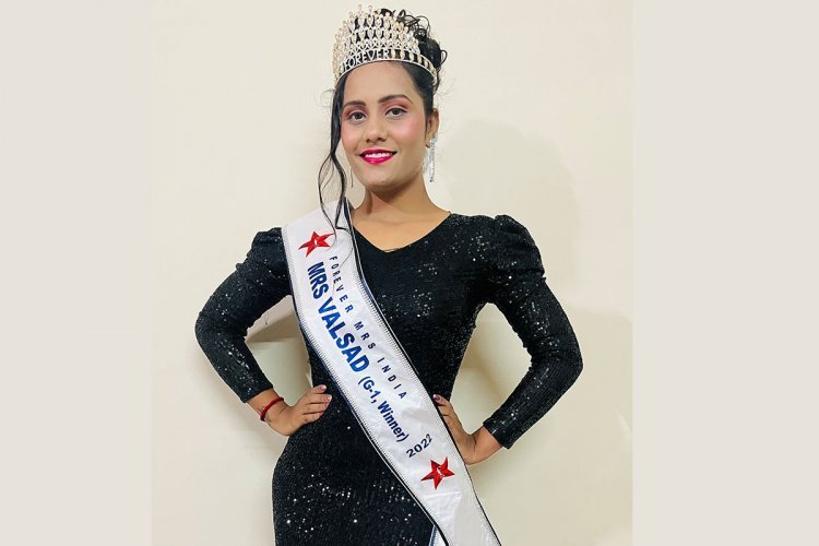 Mrs India 2022 Priya Ankit Parmar City Winner from Valsad, Gujarat