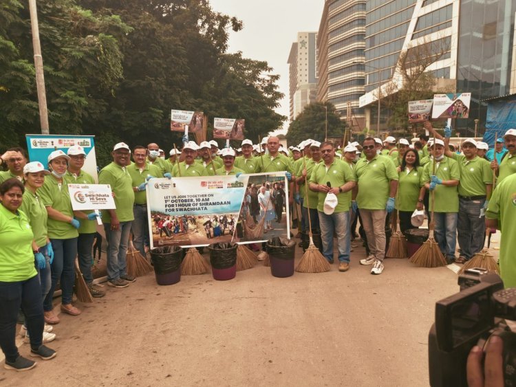 Bank of Baroda celebrates ‘Ek Tareekh Ek Ghanta Ek Saath’ as a part of the  Swachhata Hi Seva Campaign