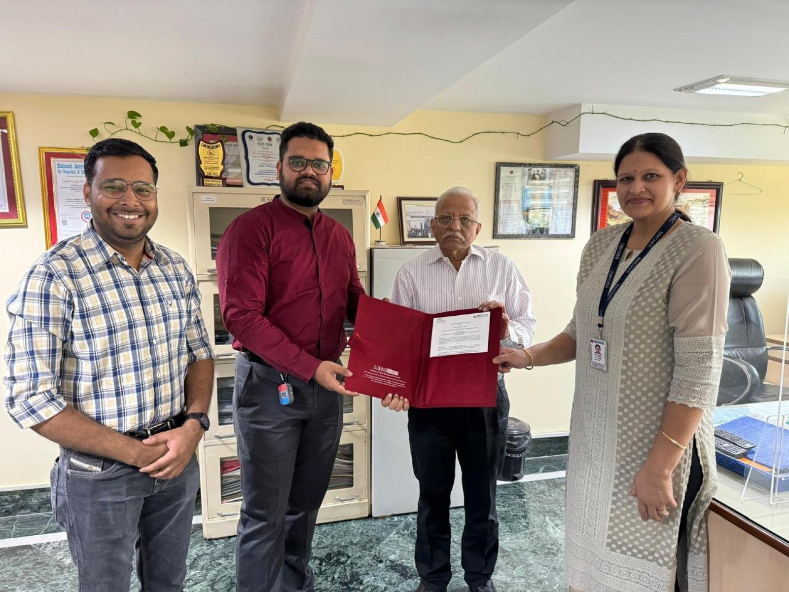 IIHMR Start-ups Inks MoU with BMCHRC & HCG Hospital to Drive Healthcare Entrepreneurship